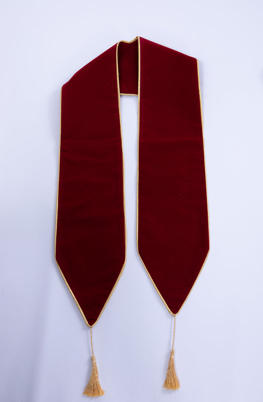 ÉCHARPE PRESTIGE (GRENAT ROYAL)